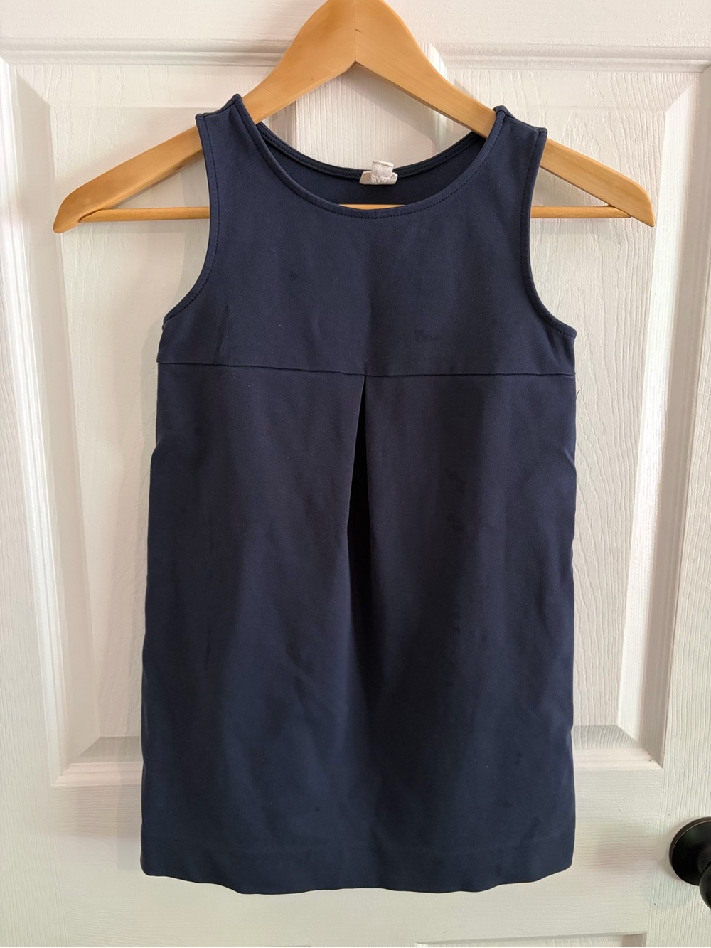 GAP Kids Girls Navy School Uniform Sleeveless Dress - Size 6-7